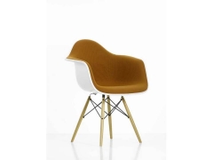 Vitra - Fotel EPA DAW (Eames Plastic Armchair) w całości tapicerowane